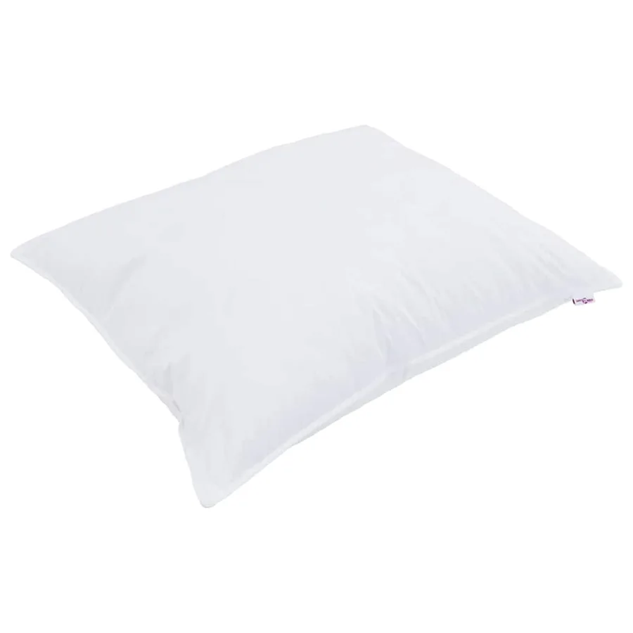 Oreiller avec oreiller 2 pcs Blanc 60 x 80 cm Coton - 4