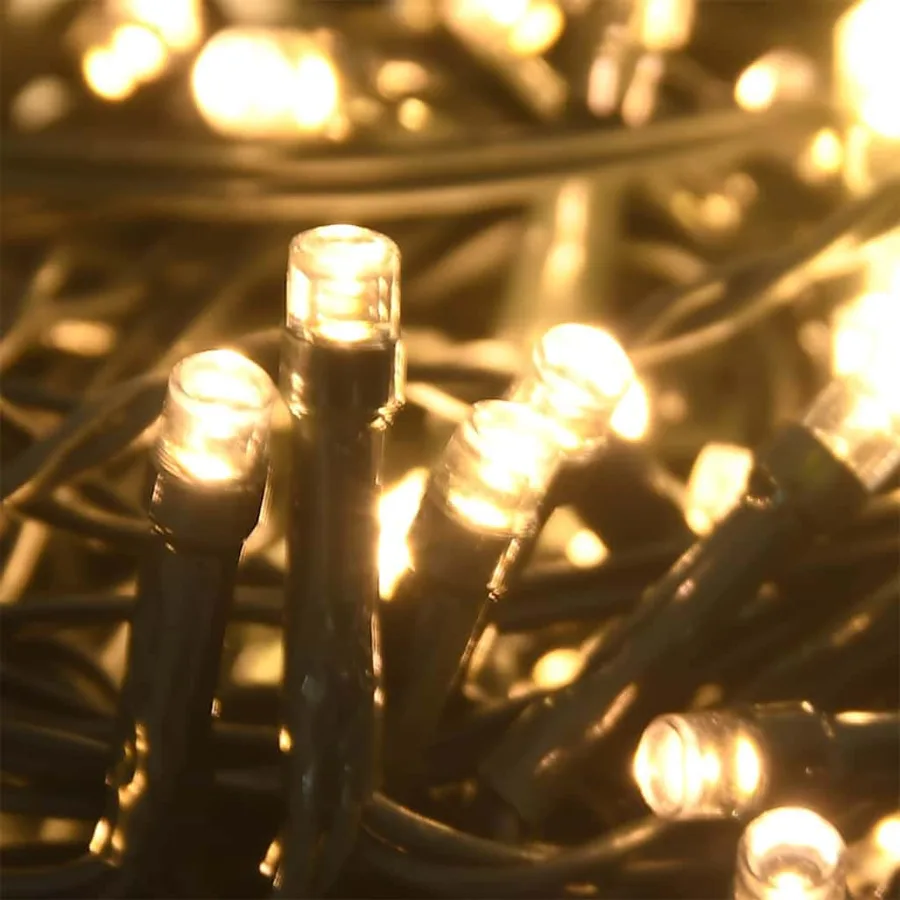 Arbre de Noël artificiel pré-éclairé avec ensemble de boules - 15