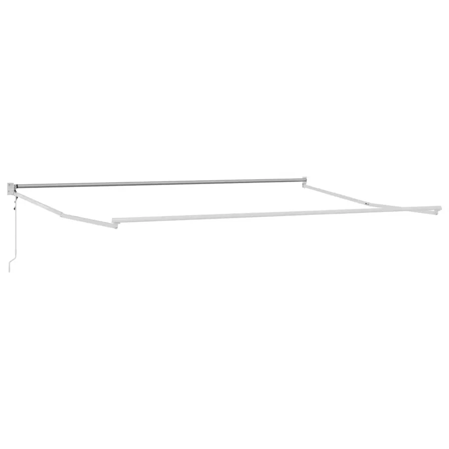 Auvent rétractable automatique marron 500x300 cm - 6
