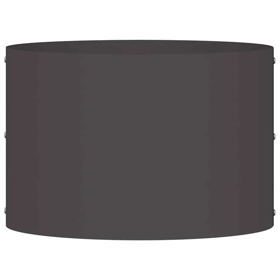 Anneau de jardinière 5 pc Noir 30 x 30 x 20 cm - 6