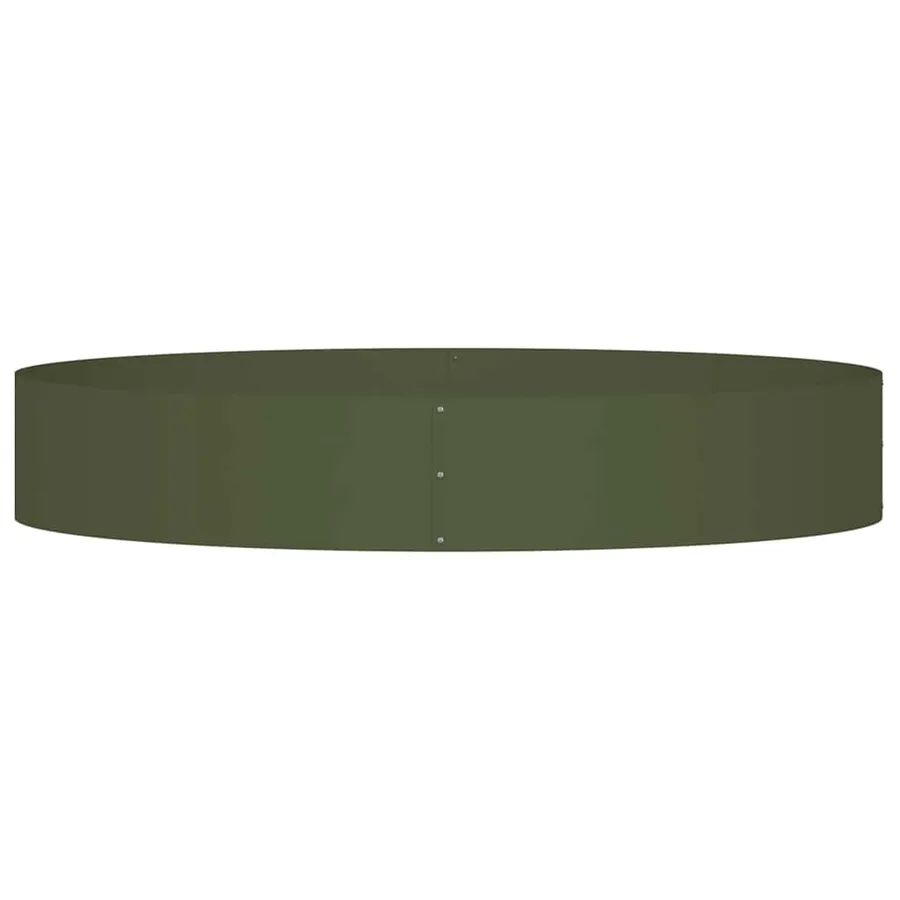 Anneau de jardinière 5 pc Vert olive 120 x 120 x 20 cm - 6