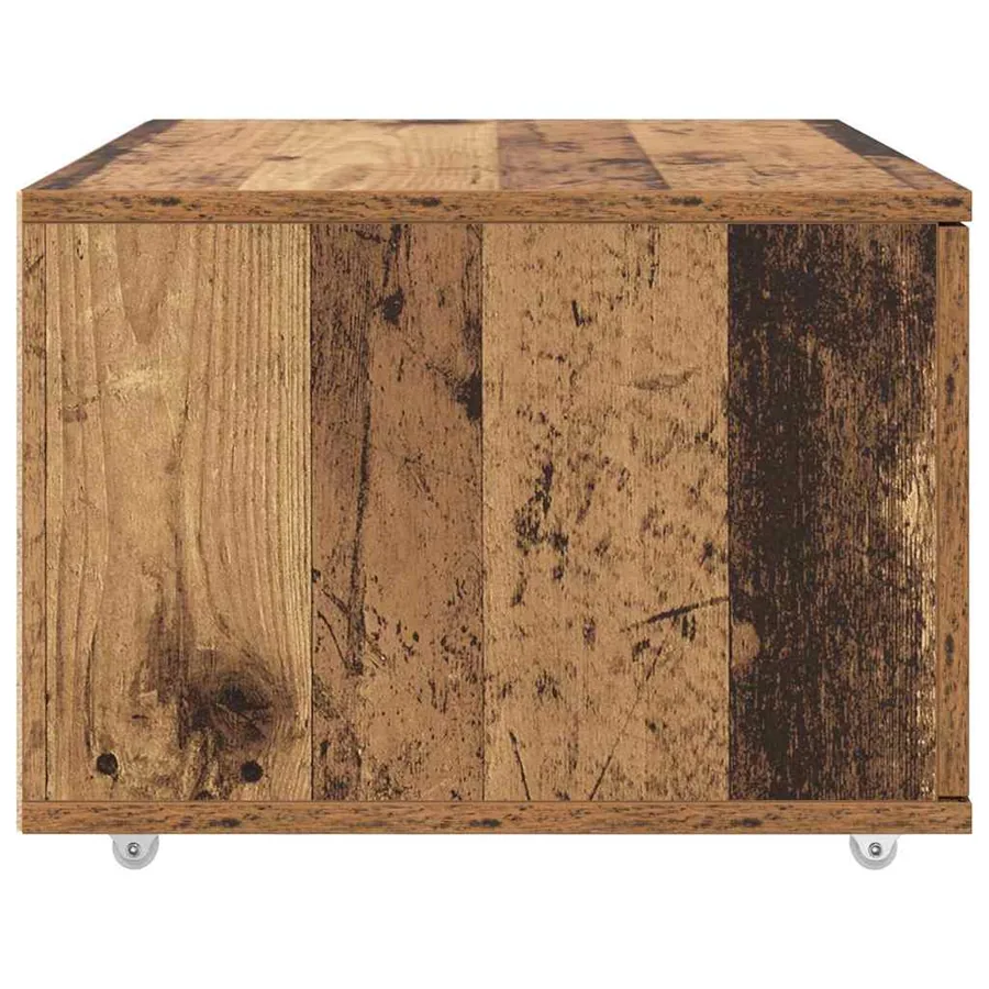 Armoire à tiroirs avec roue Bois ancien 55 x 45 x 31 cm - 7