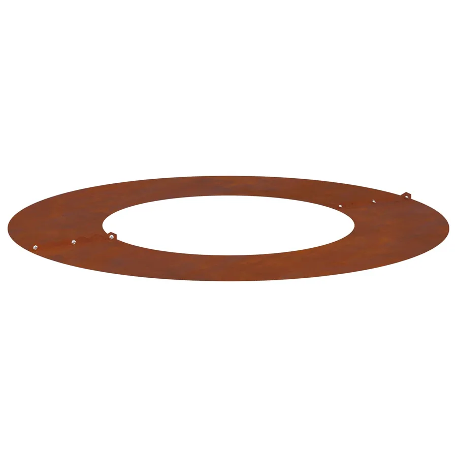 adapté pour anneau d'arbre plat Rouillé Ø40/70 cm - 4