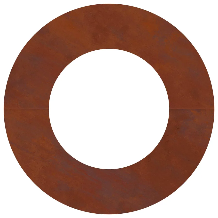 adapté pour anneau d'arbre plat Rouillé Ø40/70 cm - 6
