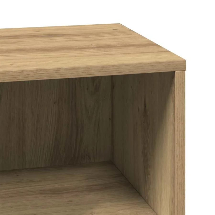 Cabinet de salle de bain Chêne artisanal 80 x 33 x 60 cm - 11