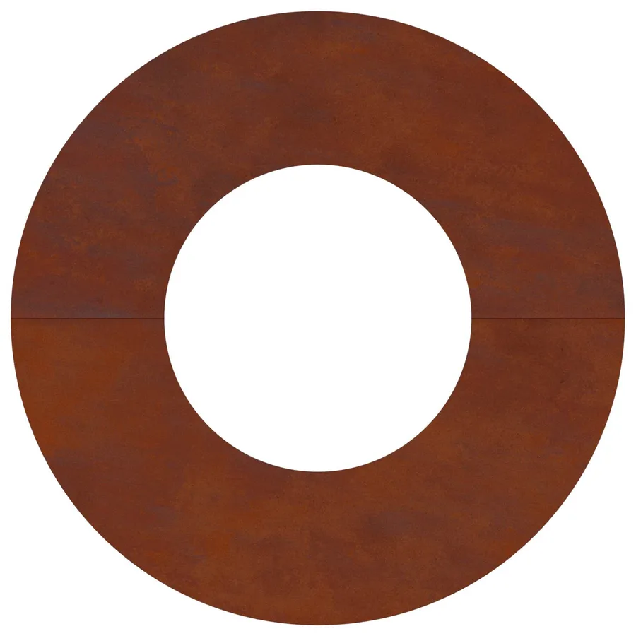 adapté pour anneau d'arbre plat Rouillé Ø30/60 cm - 6