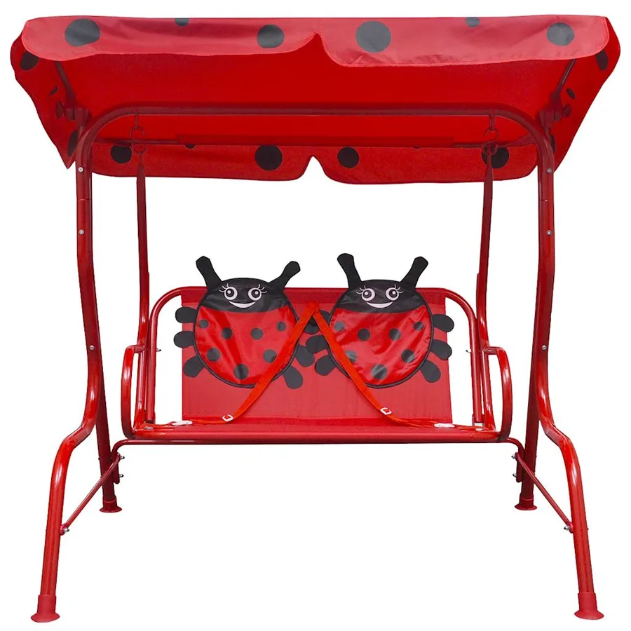 Siège balançoire pour enfants Rouge - 2