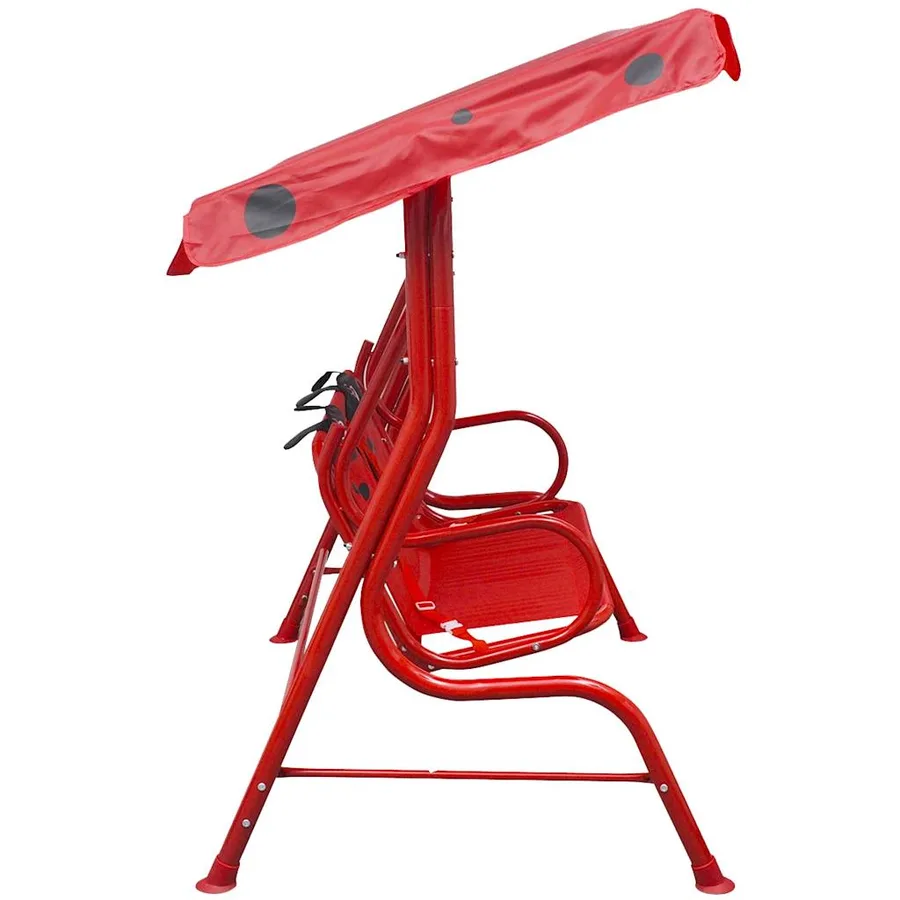 Siège balançoire pour enfants Rouge - 3
