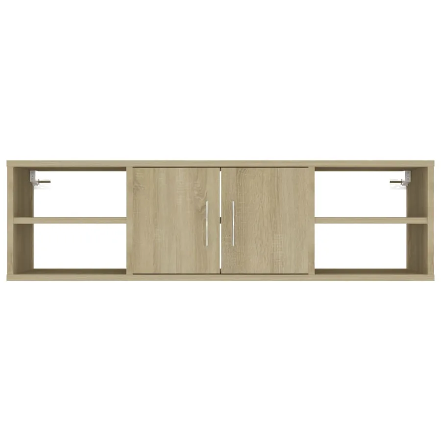Étagère murale Chêne sonoma 102x30x29 cm Bois d’ingénierie - 6