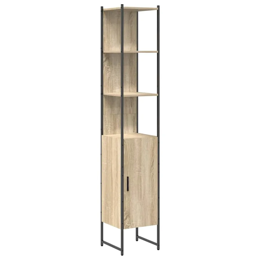 Ensemble de mobilier de salle de bain 3 pcs Chêne Sonoma - 7