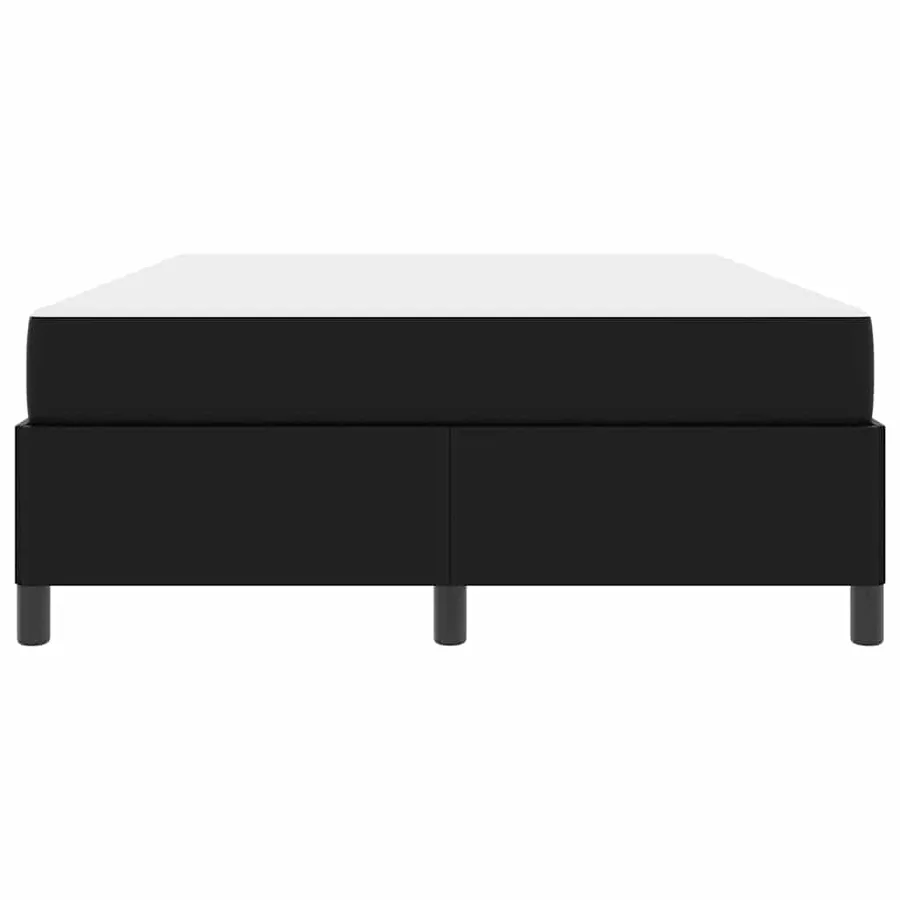 Cadre de lit avec matelas Noir 160 x 200 cm tissu - 7