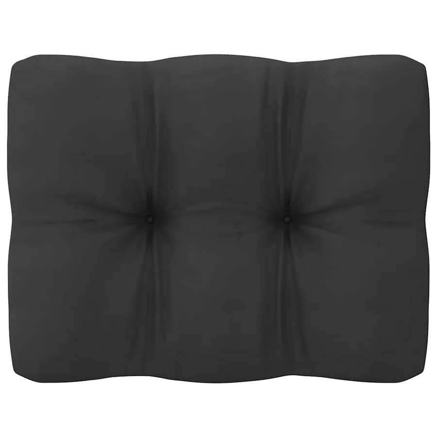 Canapés d'angle de jardin 2pcs avec coussins Bois de pin massif - 7