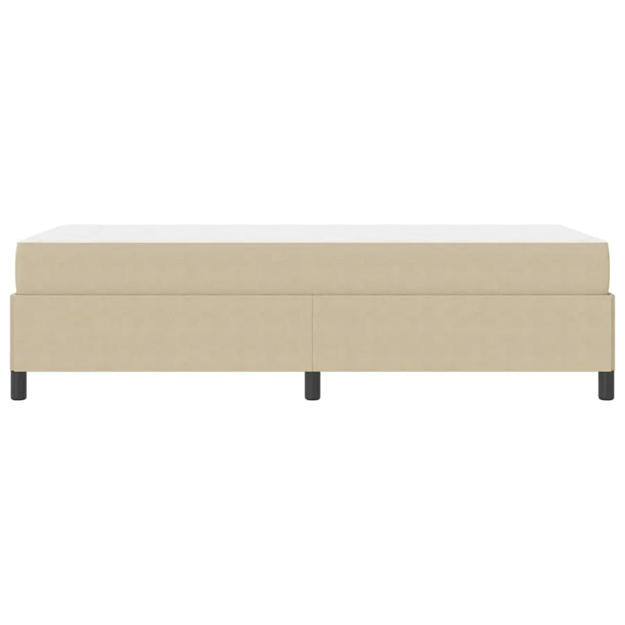 Cadre de lit avec matelas Gris Vert Clair 80 x 200 cm tissu - 6