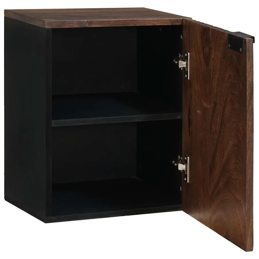 Meuble de Lavabo de Salle de Bain Noyer 38 x 33,5 x 48 cm - 3