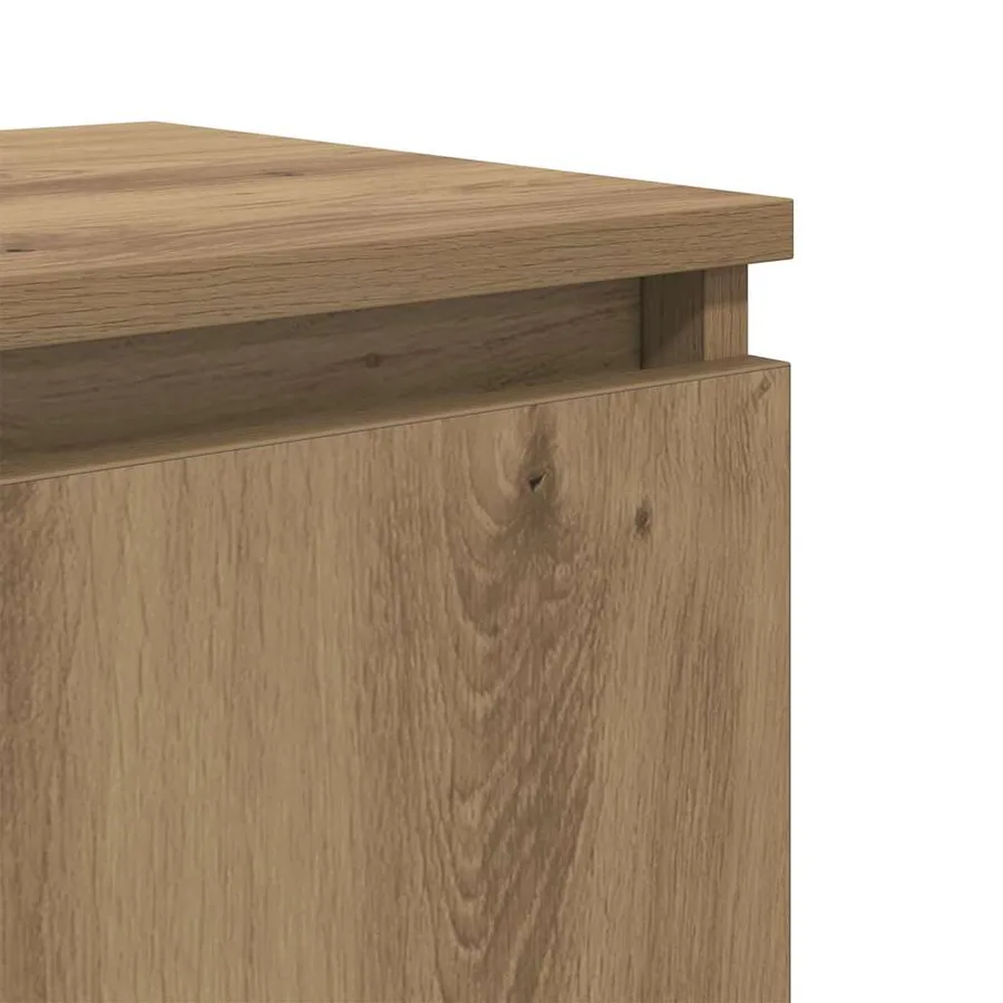 Cabinet de chevet Chêne artisanal 40 x 30 x 50 cm - 10