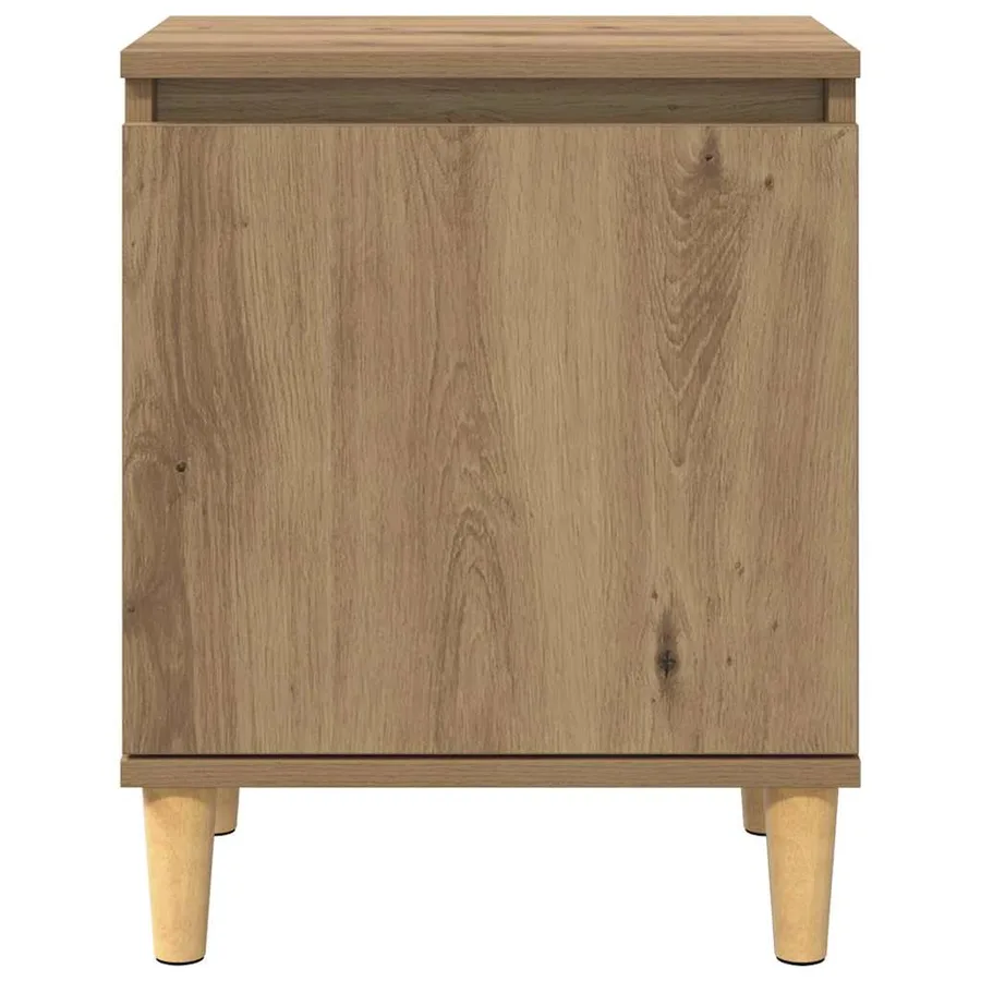 Cabinet de chevet Chêne artisanal 40 x 30 x 50 cm - 6