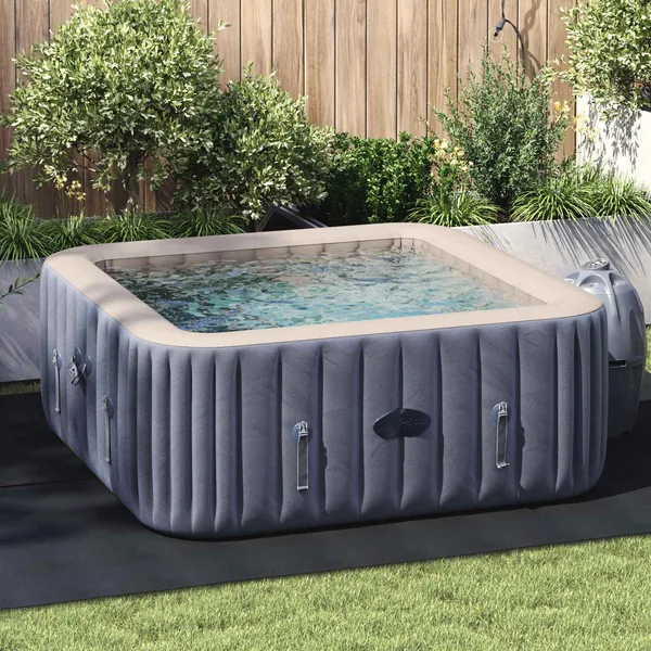 Tapis de piscine Noir 300 x 220 x 0,1 cm Tissu non tissé