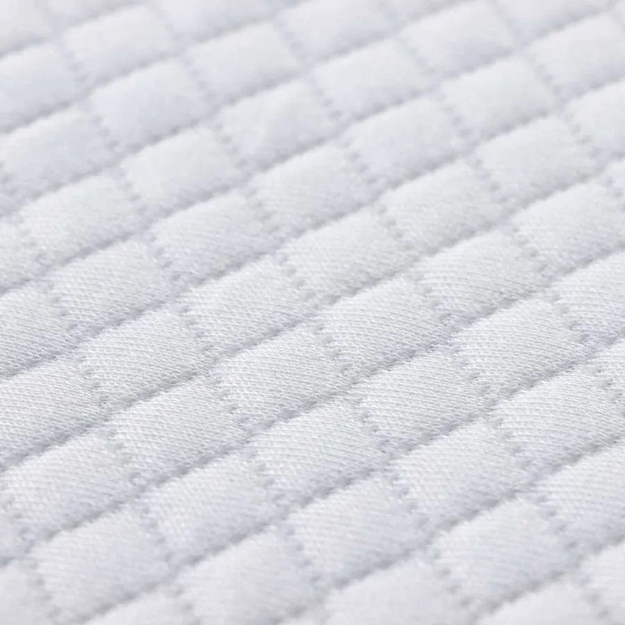 Surmatelas en mousse à mémoire 180 x 200 cm Thick Doux Blanc - 10