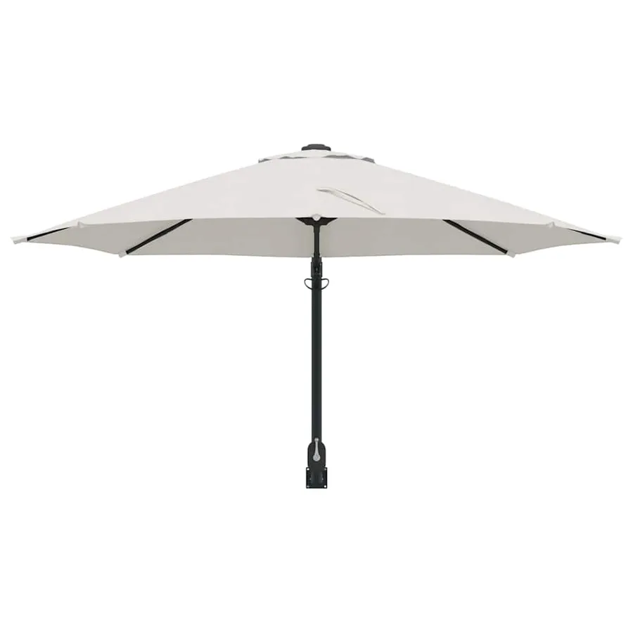 Parasol de jardin Sable 248 x 248 x 148 cm Polyester et Acier - 4