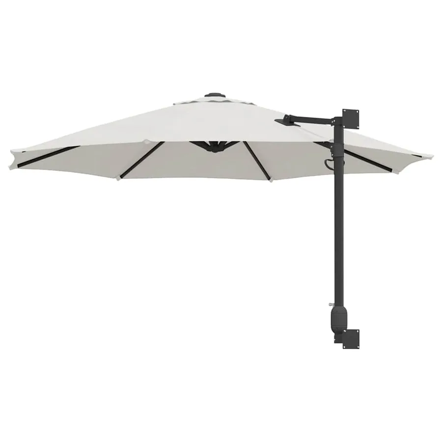 Parasol de jardin Sable 248 x 248 x 148 cm Polyester et Acier - 6