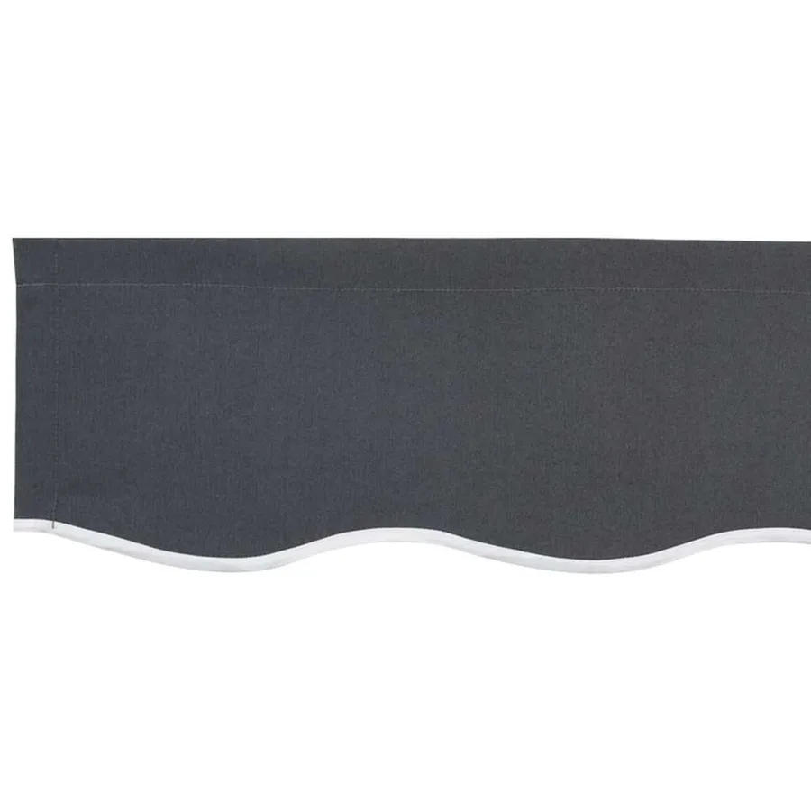 Remplacement de lambrequin Rayures Anthracite 2,5 m Polyester - 5