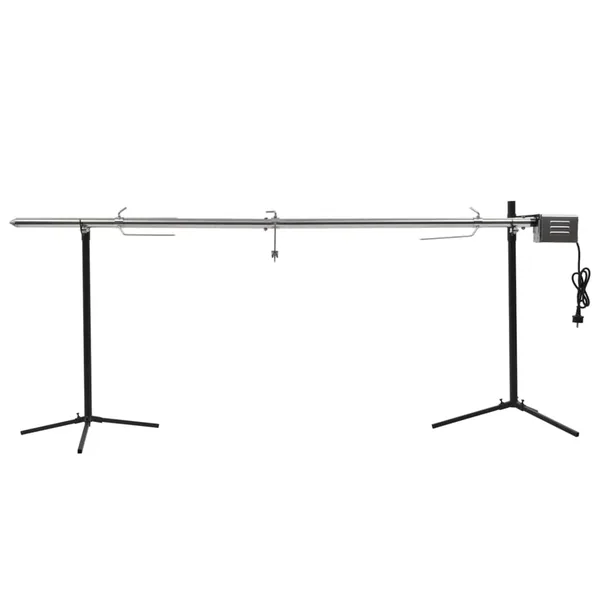 Gril de barbecue automatique avec moteur Inox 207x45x81 cm