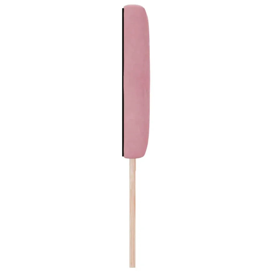 Tête de lit LED avec bandes LED Rose 200 cm Velours - 6