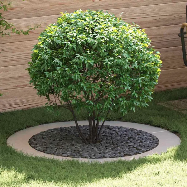 adapté pour anneaux d'arbre plats 5 pc Argent Ø90/120 cm