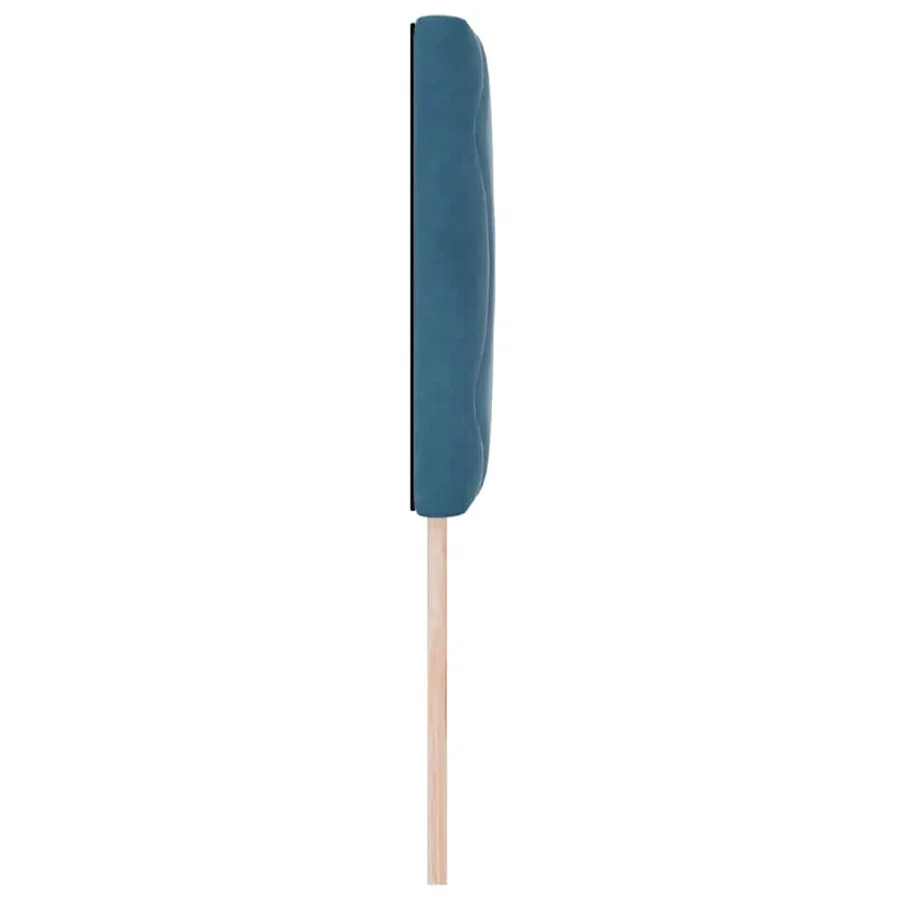 Tête de lit LED Bleu foncé 80 cm Velours - 6