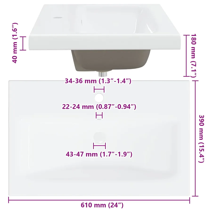 Ensemble de mobilier de salle de bain 3 pcs Chêne noir - 16