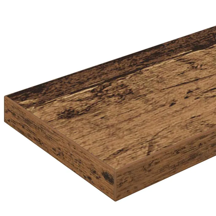 Étagère à livres 4 pcs Marron 100 x 10 x 1,5 cm - 9