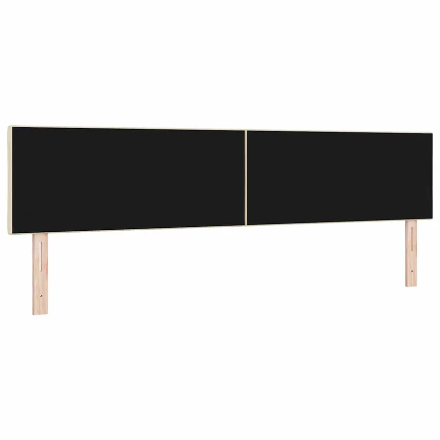 Tête de lit LED Crème 200 cm tissu - 7