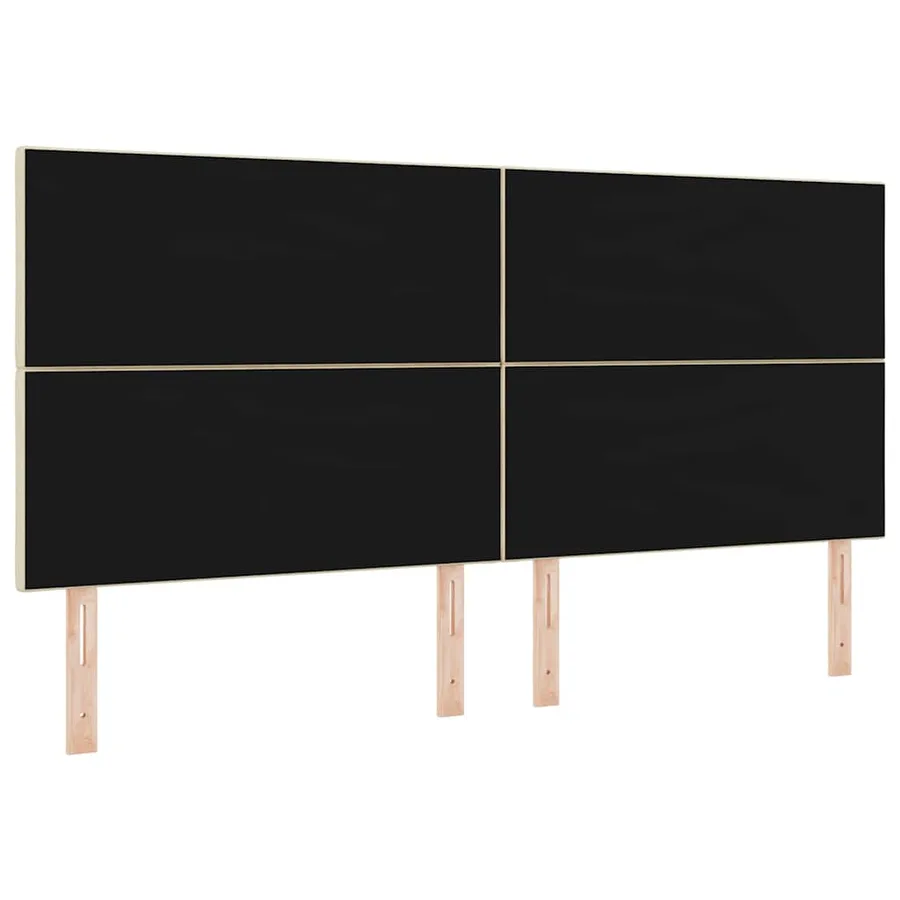 Tête de lit LED Crème 200 cm tissu - 7