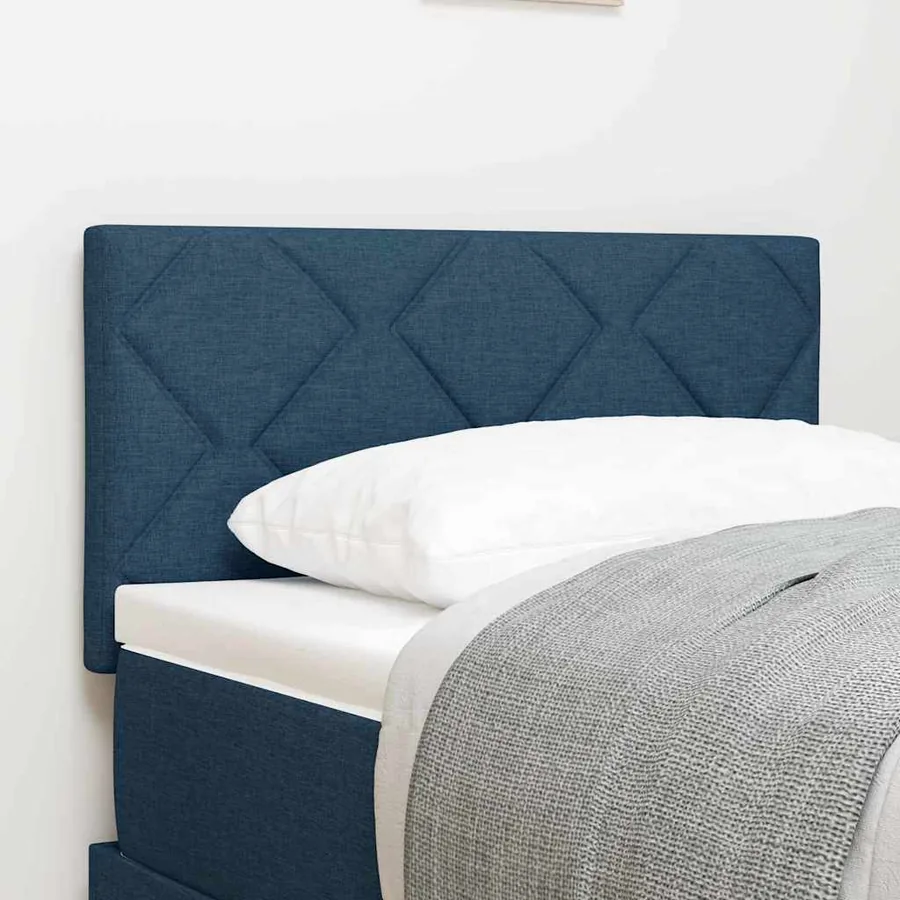 Tête de lit Bleu 80 cm tissu