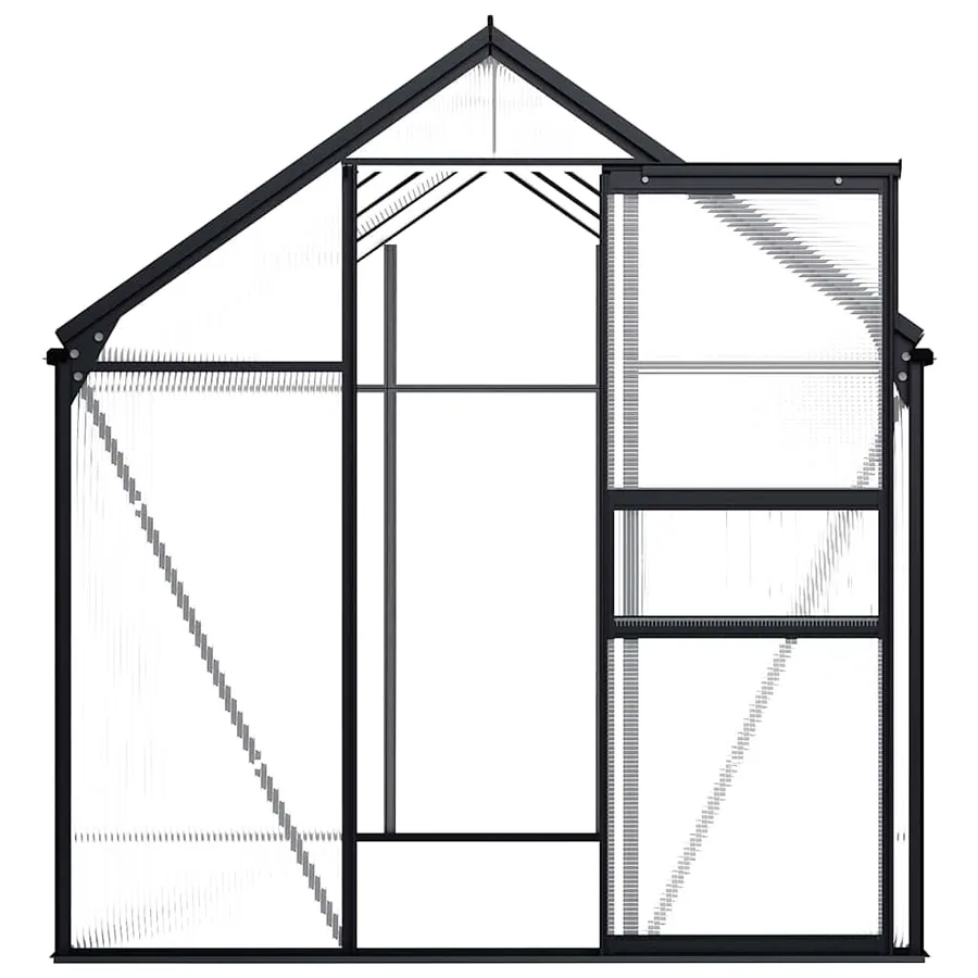 Serre Anthracite Aluminium 4,75 m² - 4
