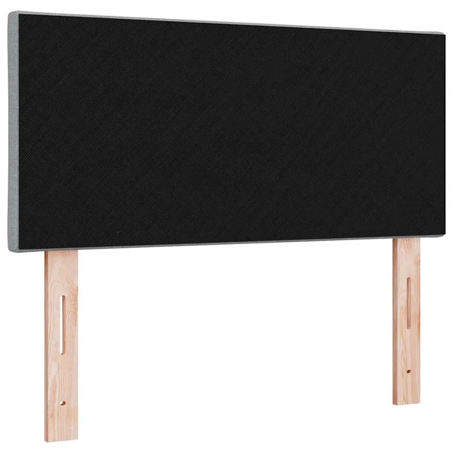 Tête de lit LED Gris clair 90 cm tissu - 6