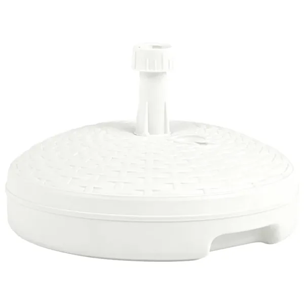 Parasol base sand/water filled 20 L rattan plastic
