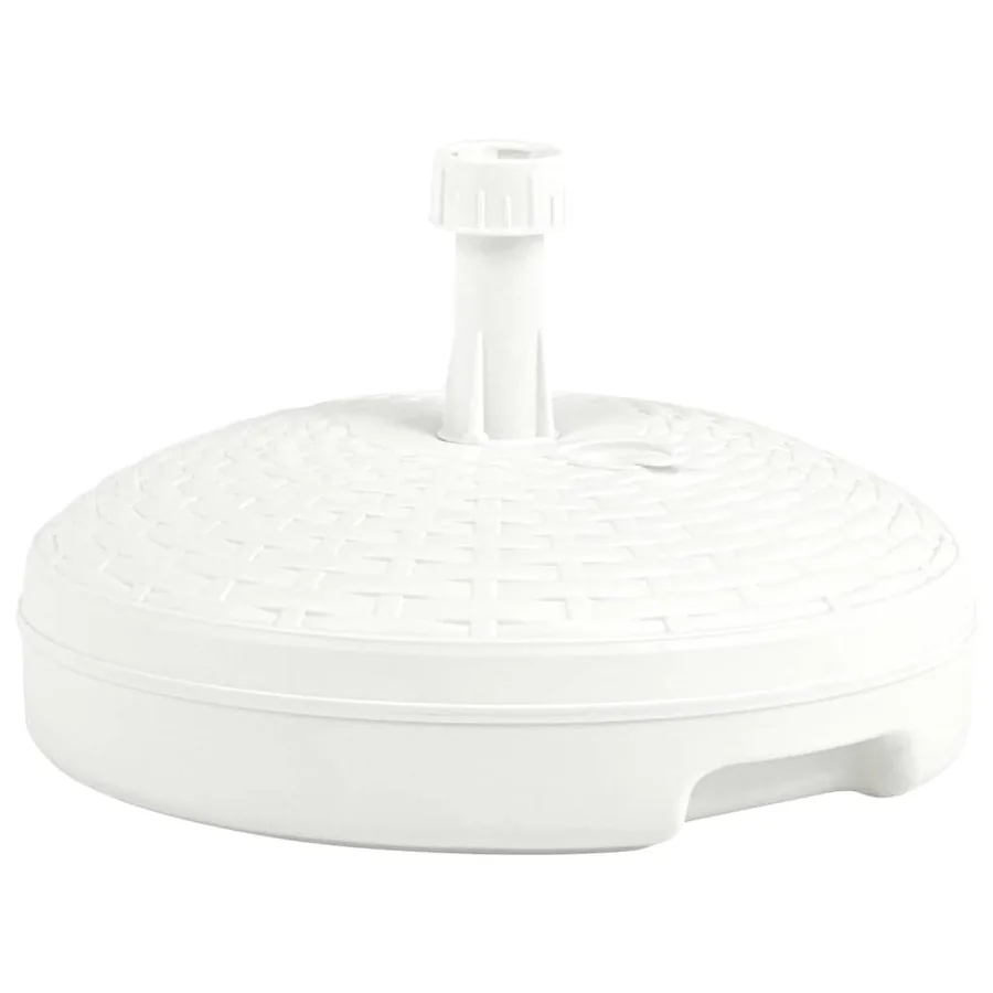 Socle de parasol rempli de sable/d'eau 20 L Plastique rotin