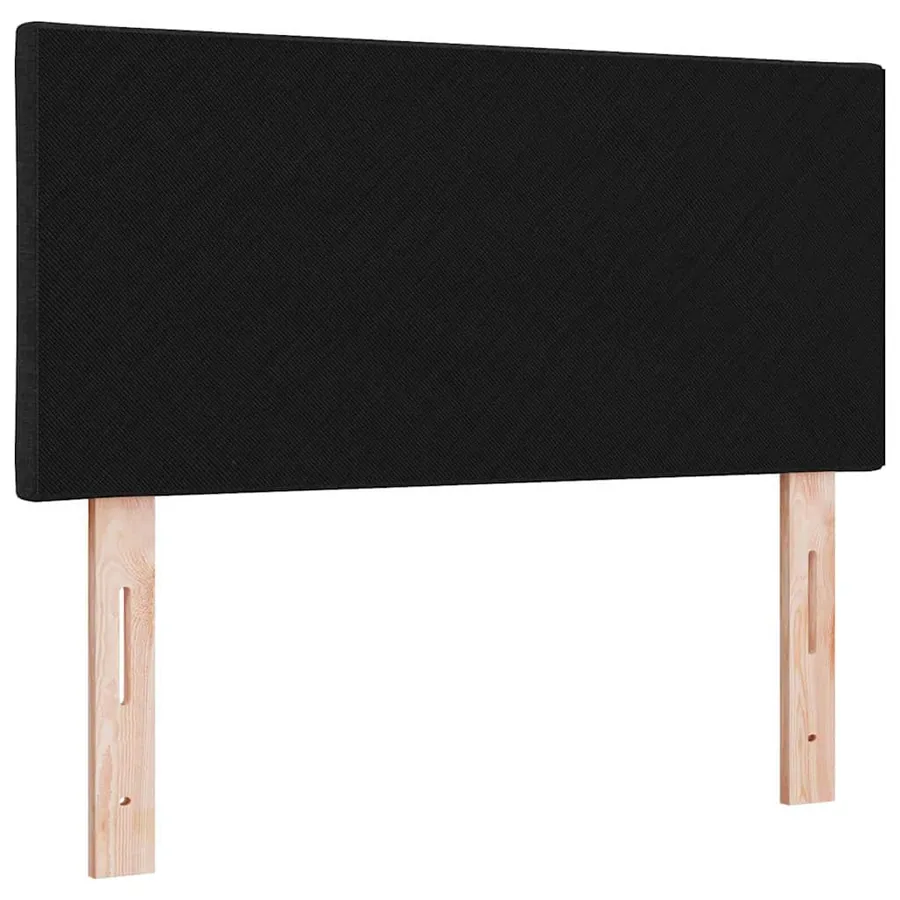 Tête de lit Noir 90 cm tissu - 3