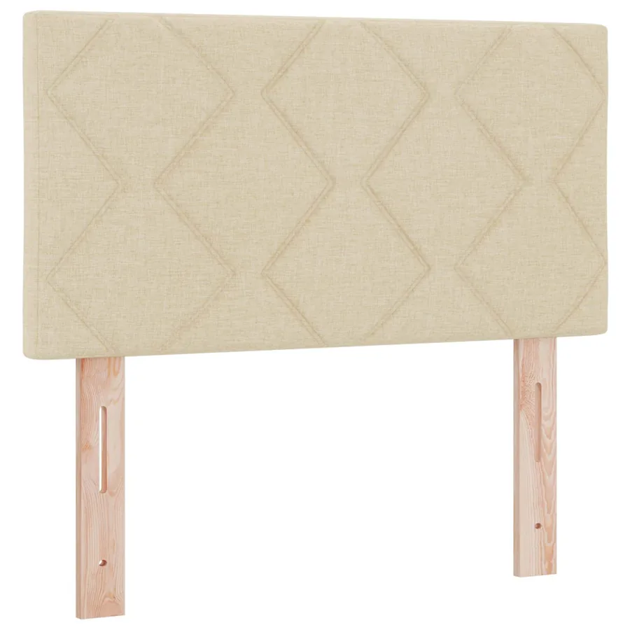 Tête de lit LED Crème 80 cm tissu - 2
