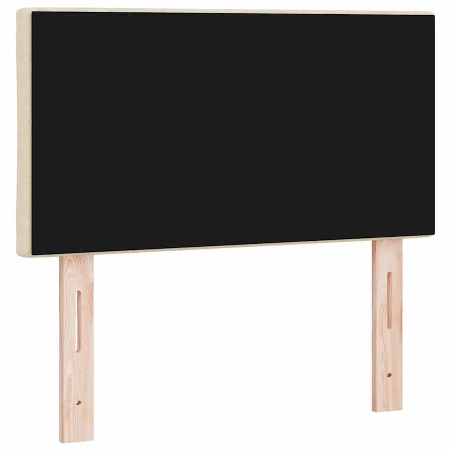 Tête de lit LED Crème 80 cm tissu - 7