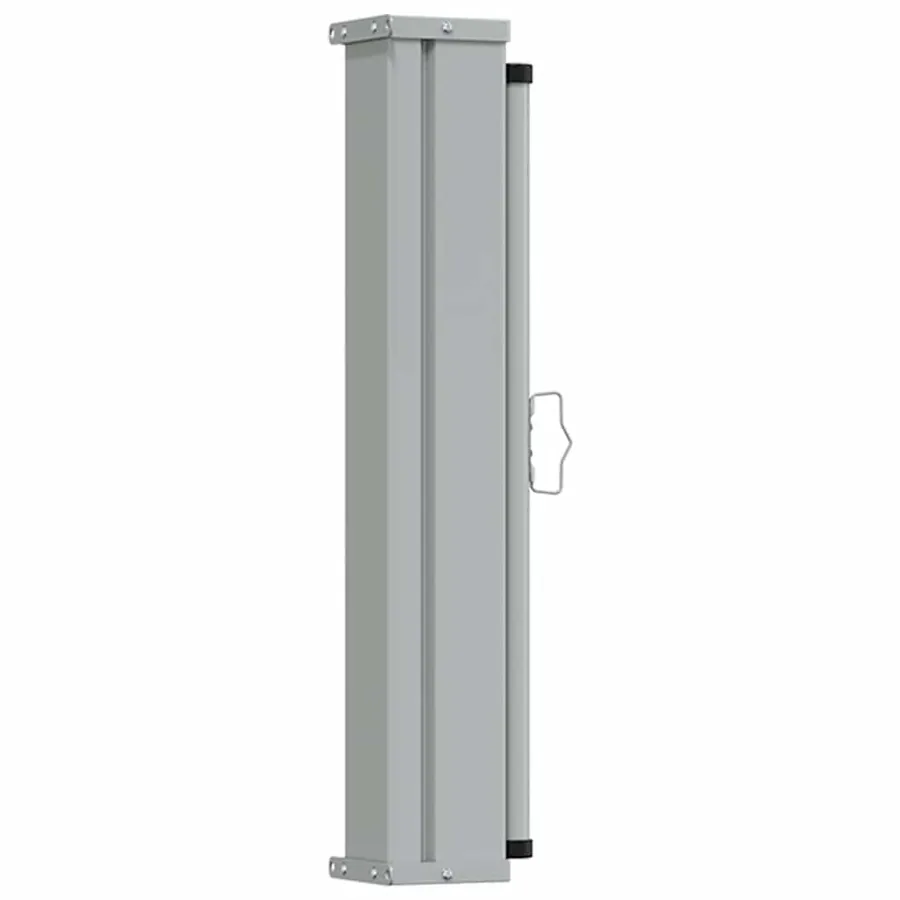 Auvent latéral rétractable de patio 80x300 cm Gris - 4