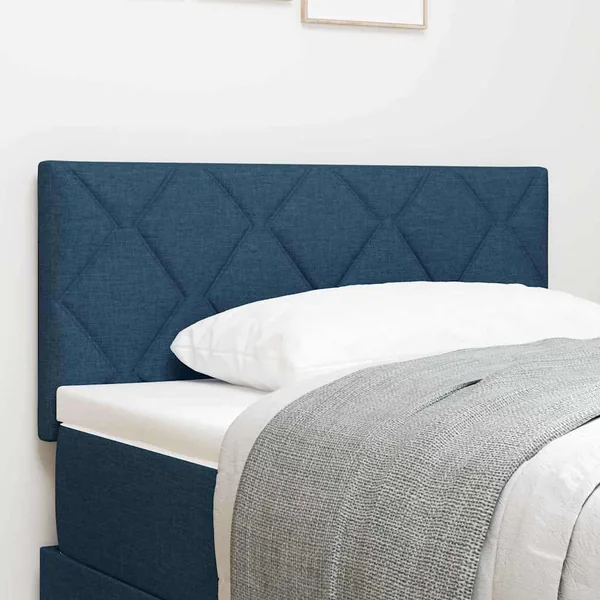 Tête de lit LED Bleu 90 cm tissu