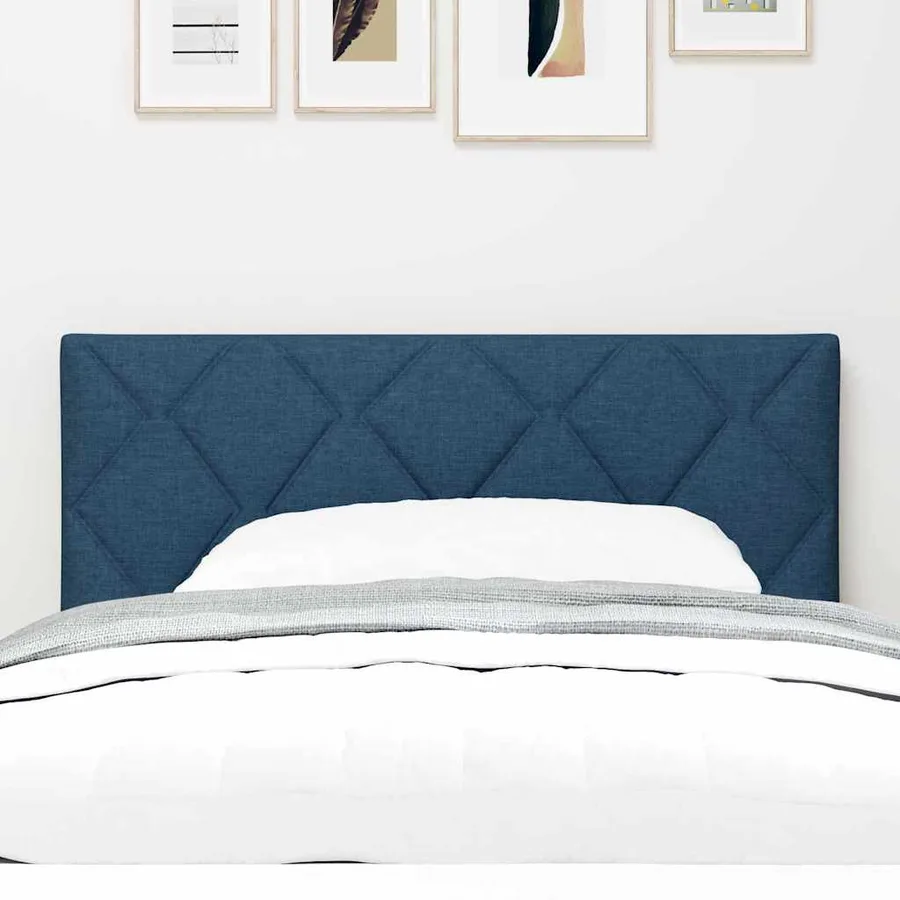 Tête de lit LED Bleu 90 cm tissu - 3