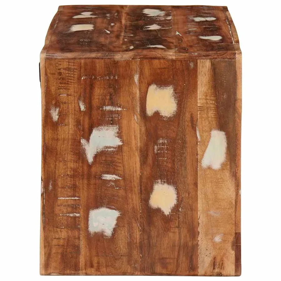 Étagère à vin Marron 44 x 30 x 35 cm Bois Recyclé Solide - 5
