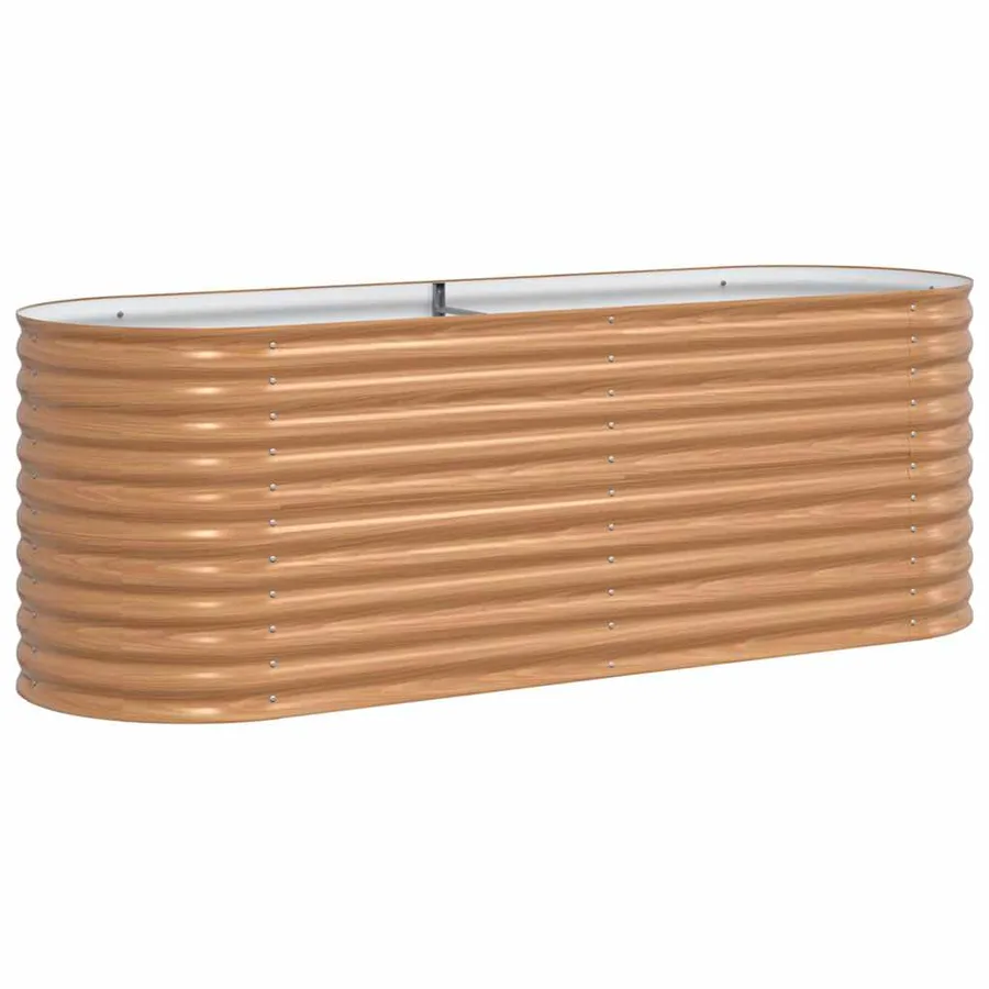 Lit surélevé Marron 240 x 80 x 81 cm Acier - 2