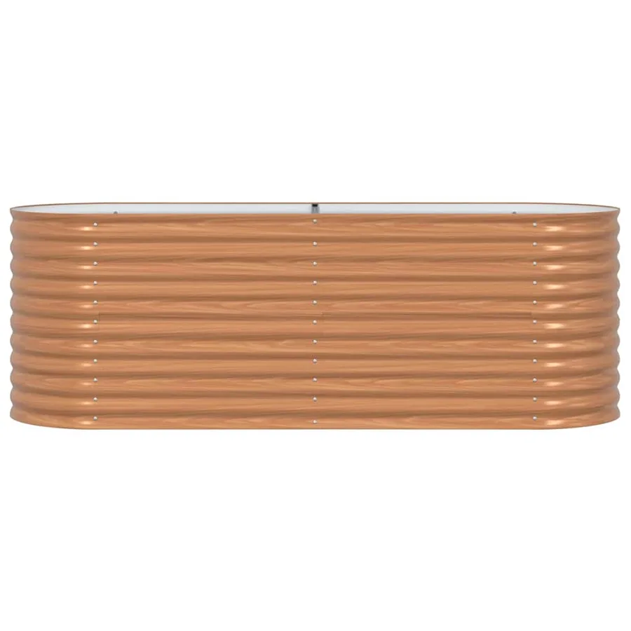 Lit surélevé Marron 240 x 80 x 81 cm Acier - 5