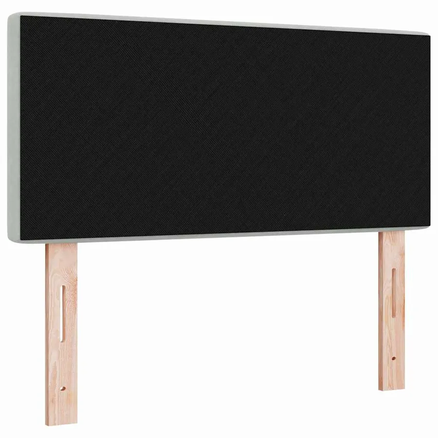 Tête de lit Gris clair 90 cm Velours - 6