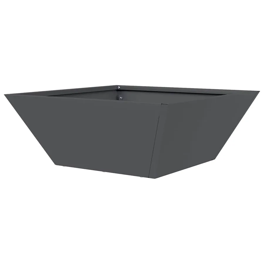 Cache-pot de jardin Anthracite 40 x 40 x 15 cm - 7