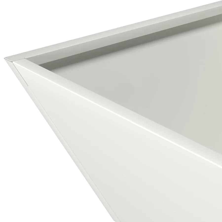 Cache-pot de jardin 5 pc Blanc 35 x 35 x 15 cm - 10